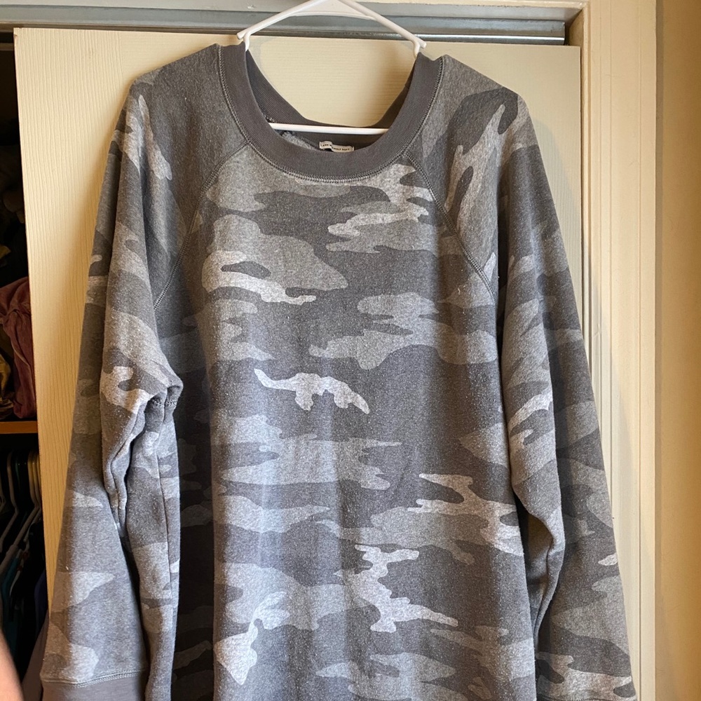 Aerie Camo Sweater